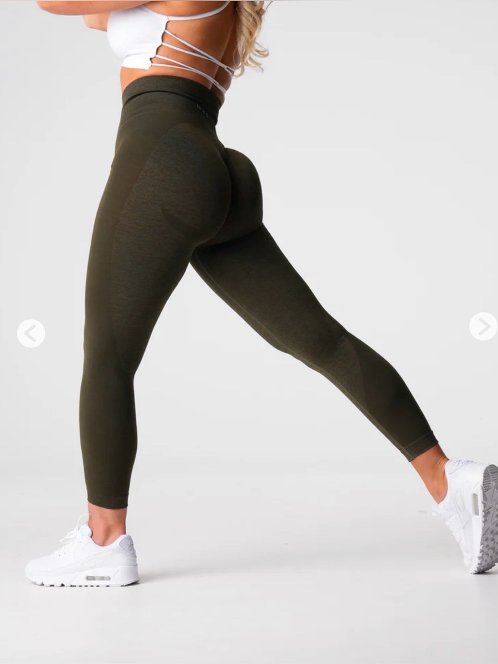 NVGTN High-Waist Olive Leggings